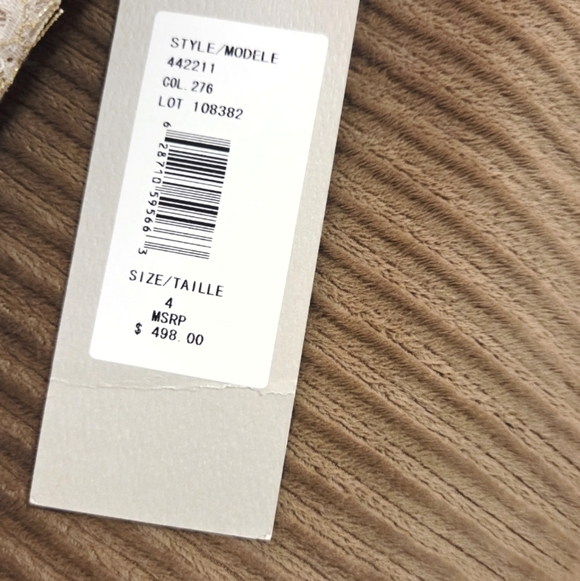 Monique Lhuillier Dress NEW! - Picture 2 of 16